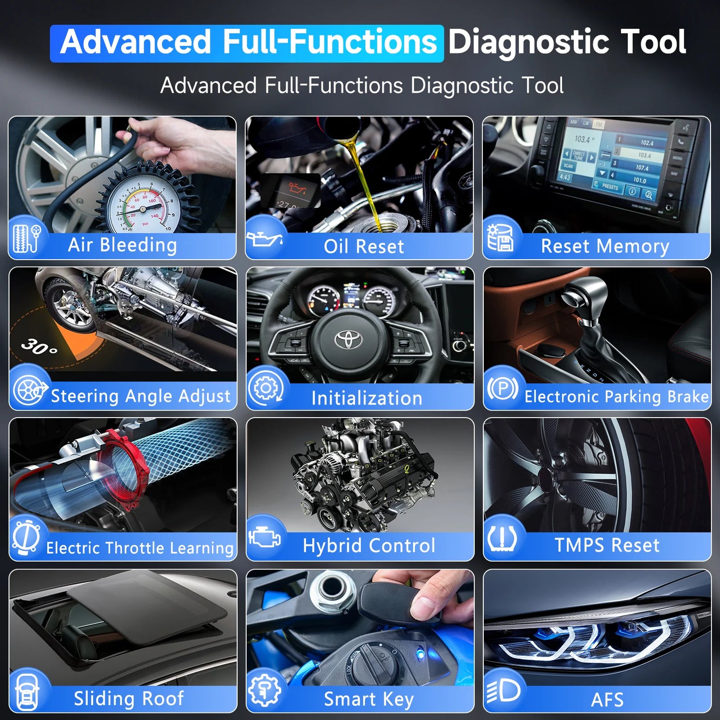 Autophix 7360 All System OBD2 Diagnostic Scan Tool