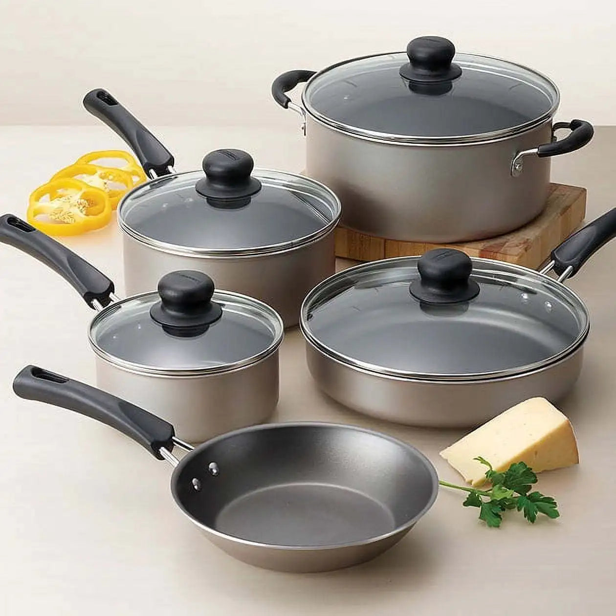 Hign Concerned All Purpose Nonstick Cookware Set Durable