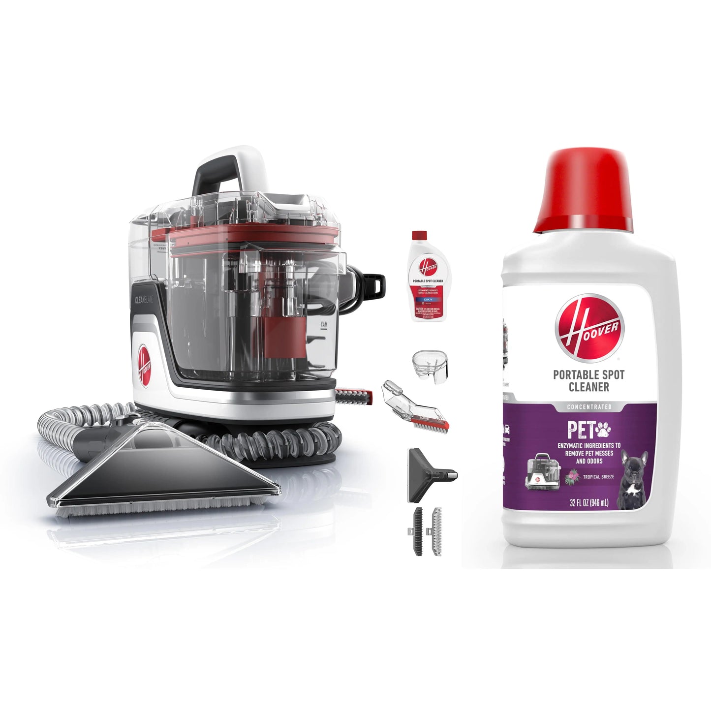 Hoover CleanSlate Portable Carpet and Upholstery Cleaner