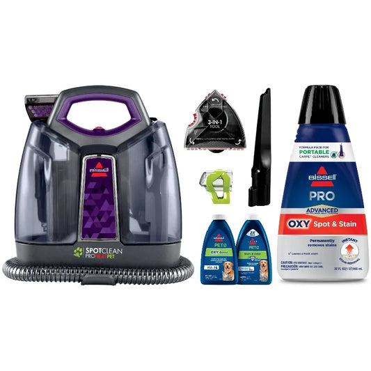 HAOYUNMA Spot Clean ProHeat Pet Portable Carpet Cleaner