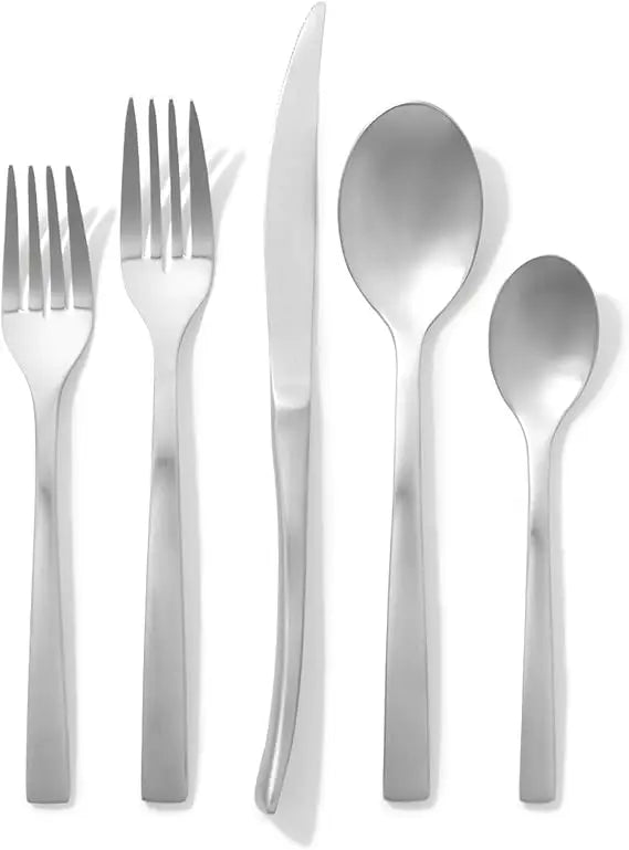 Public Goods Dishwasher Safe Stainless Steel Flatware Set