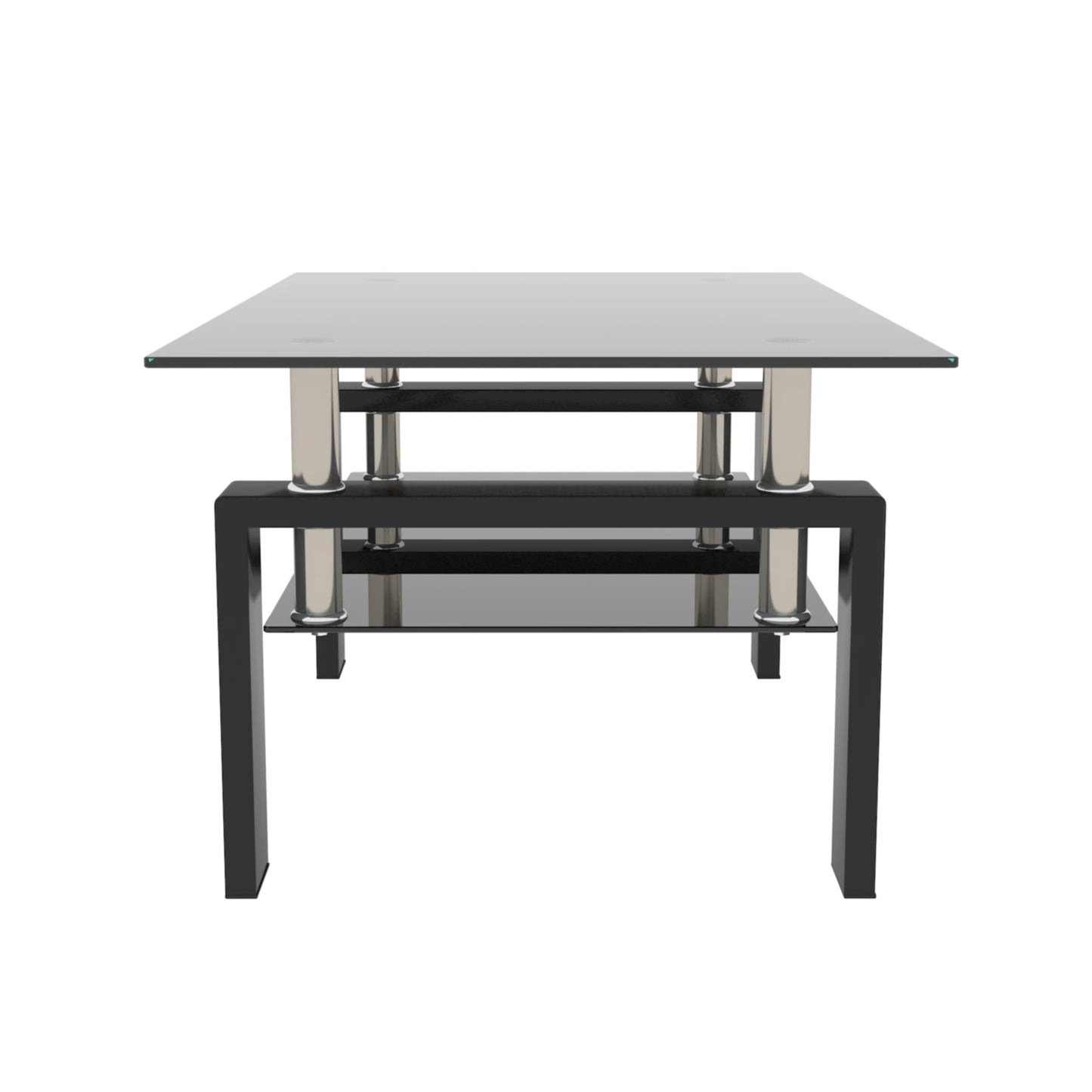Hign-concerned Glass Coffee Table for Living Room Spaces