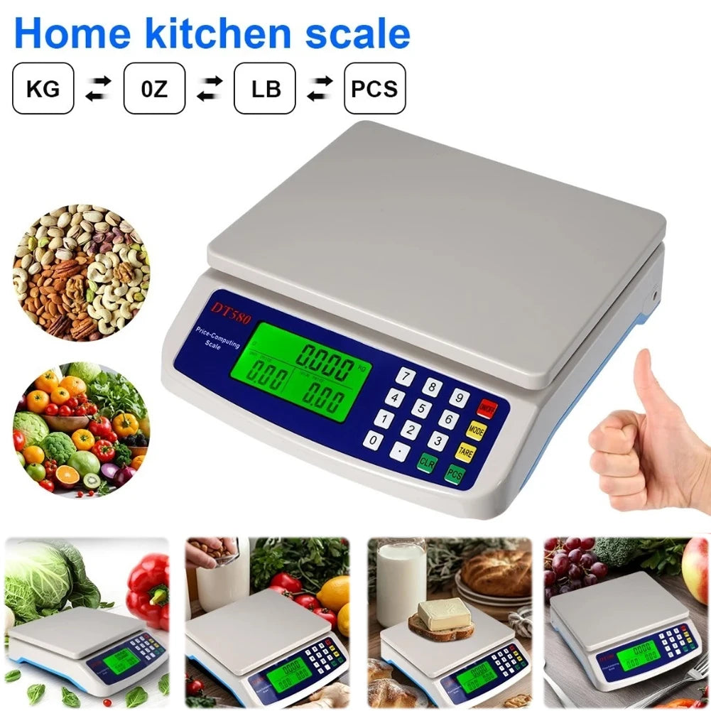 Shunmaii Stainless Steel Price Computing Scale With LCD
