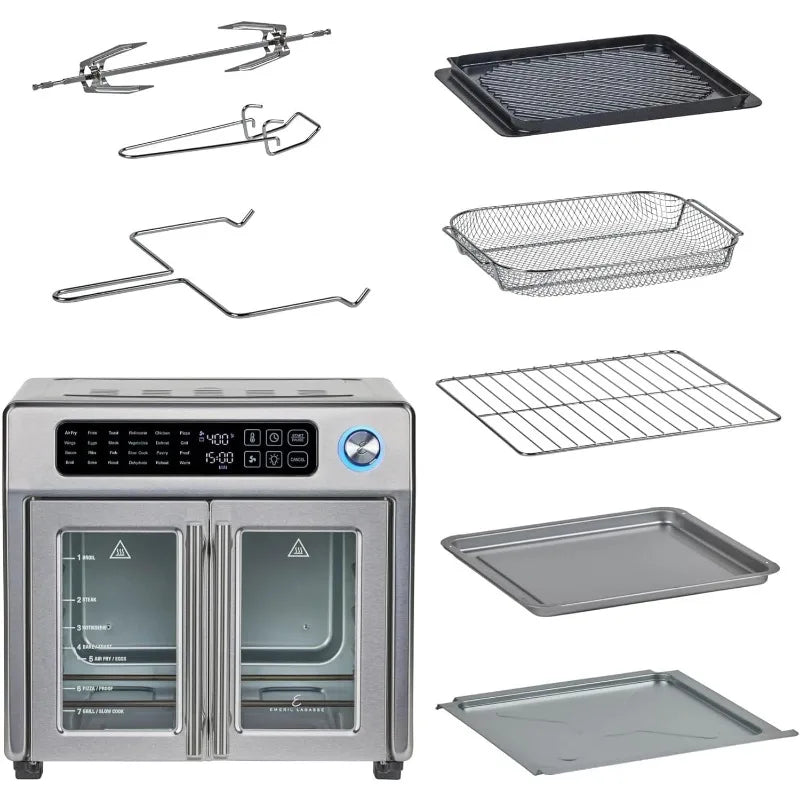 XMSJH Emeril Lagasse Air Fryer Oven Combo 24 Functions