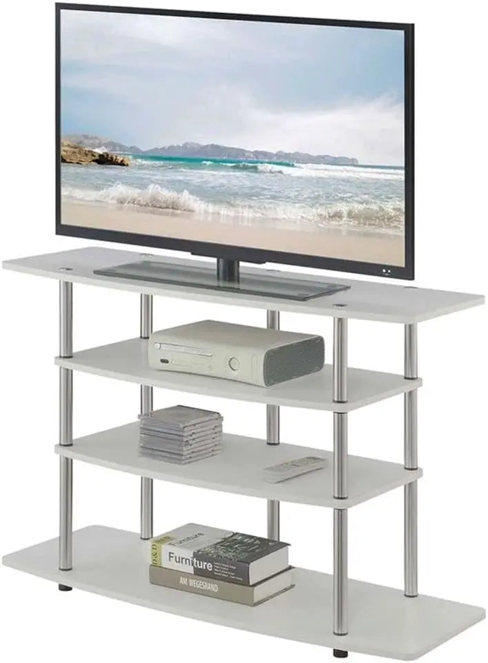 Designs2Go Tools Highboy TV Stand Modern Storage Cabinet