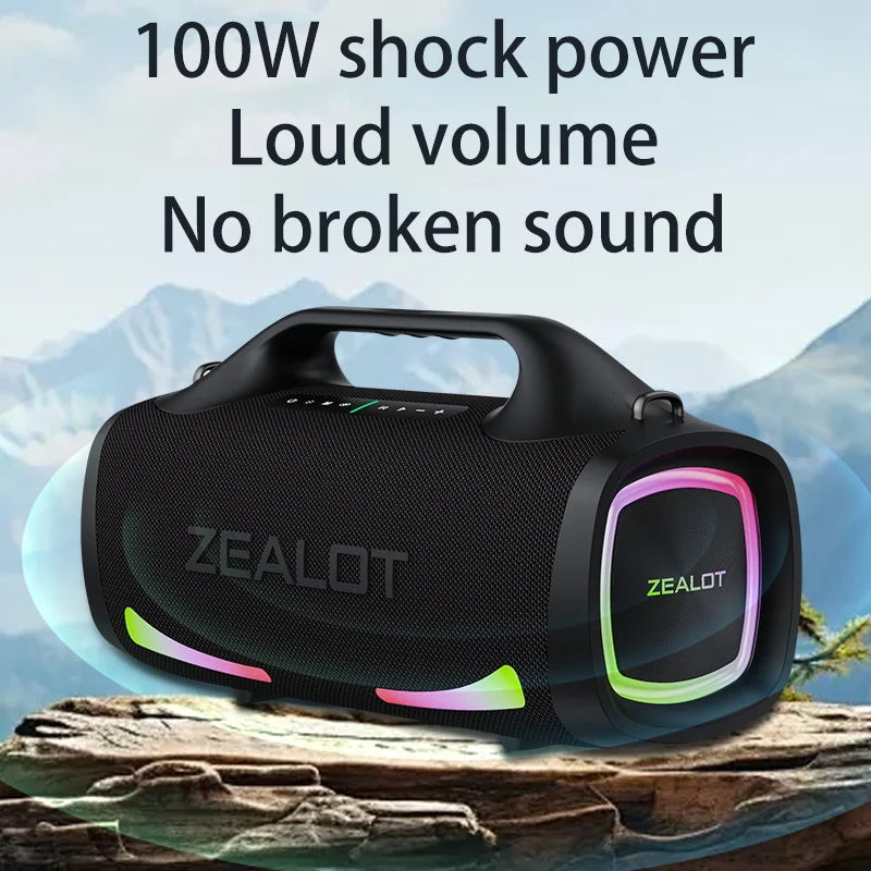 Zealot S79 100W Wireless Outdoor Speaker Dual Pairing