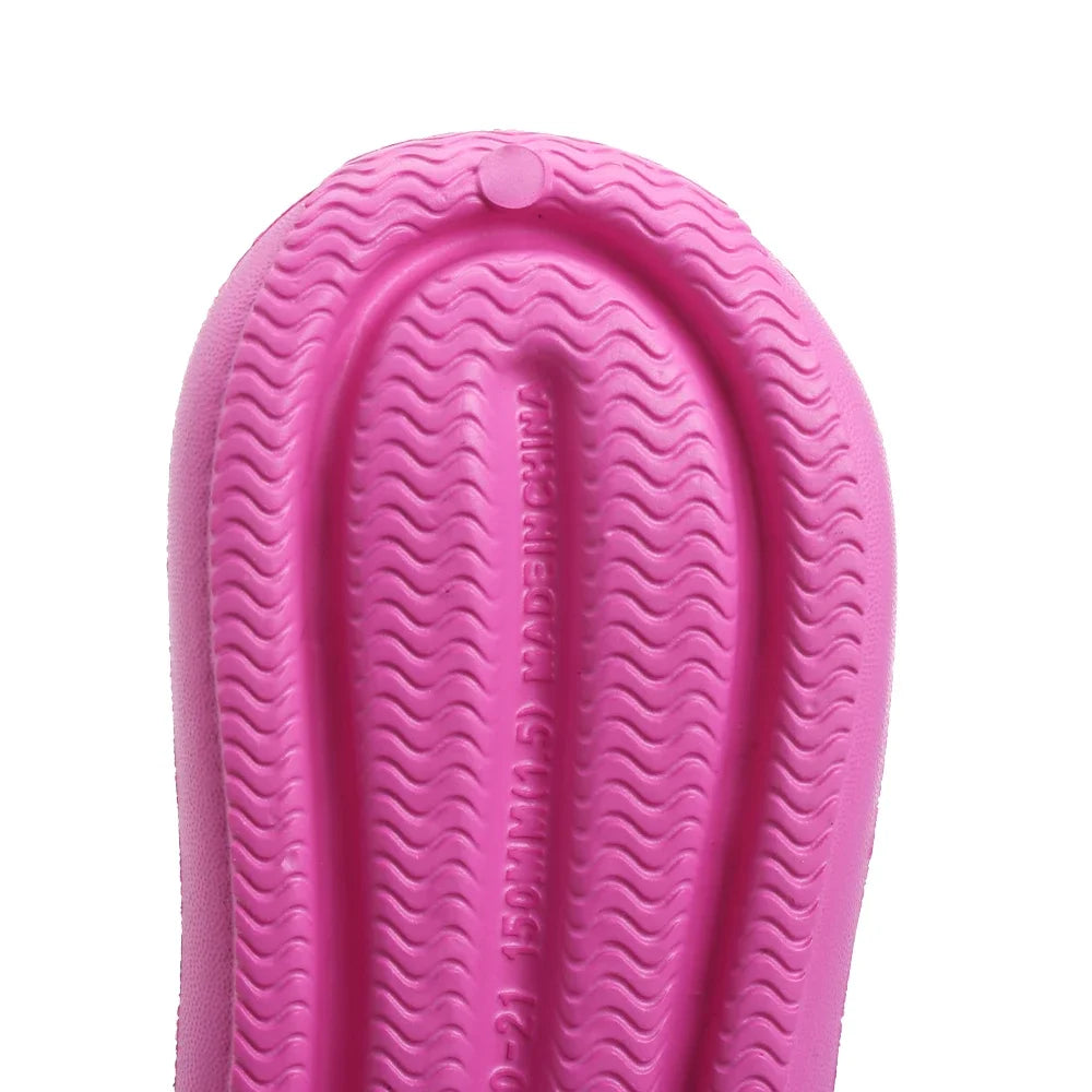New Summer Children Beach Slippers Soft Anti-Slip Comfort Hole Flower Sandal for Boy Girl Cute  Light Breathable Garden Shoes