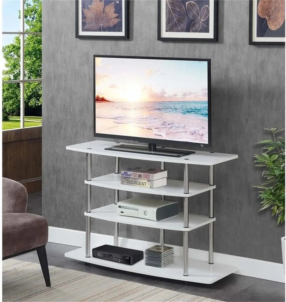 Designs2Go Tools Highboy TV Stand Modern Storage Cabinet