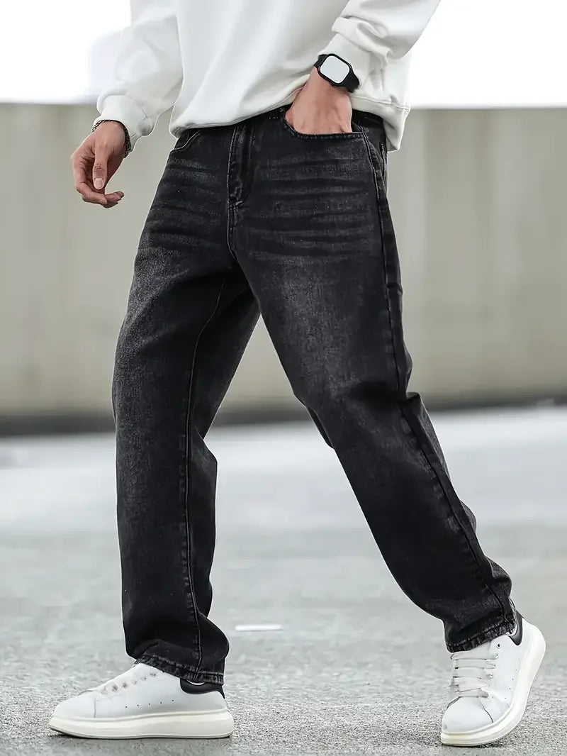CN Guangdong Non Stretch Denim Jeans Men Regular Fit