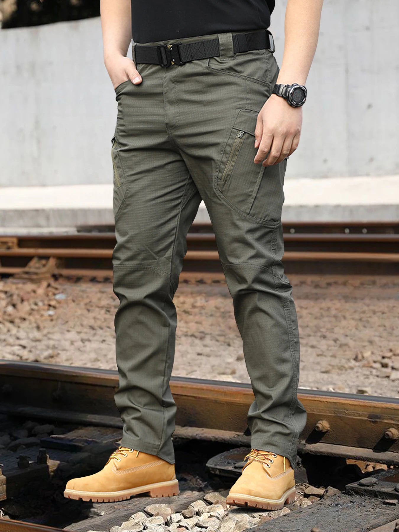 CN Guangdong IX9 Tactical Work Pants Multi Pocket Cargo