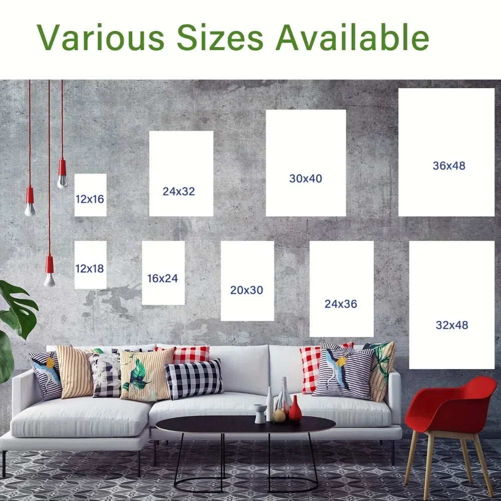 Complete Home And Apparel Feng Shui Seven Horse Canvas