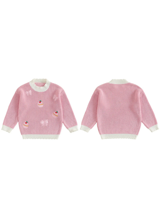 Guangdong Baby Boy Cable Knit Sweater Embroidered Patchwork