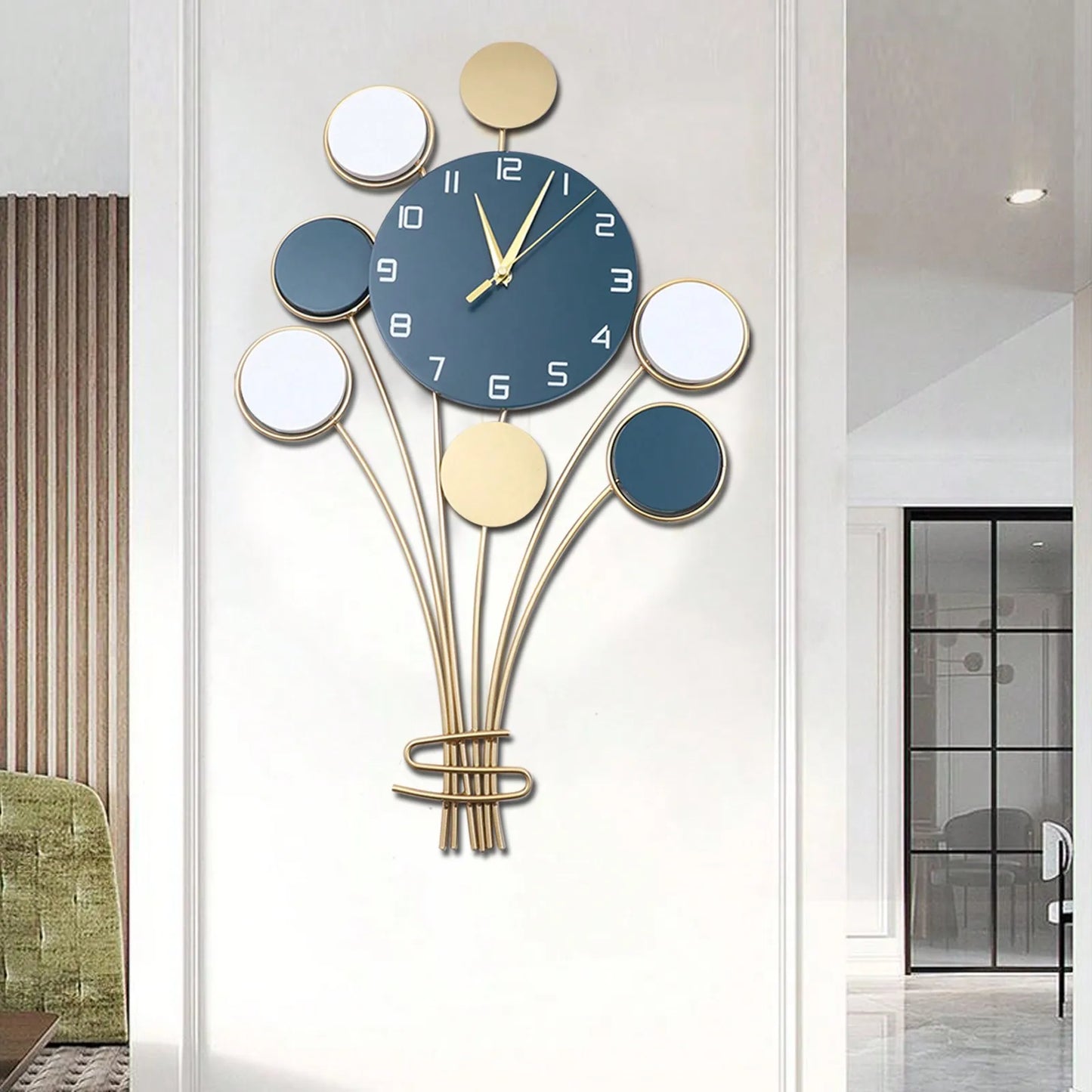 Complete Home And Apparel Battery Operated Wall Clock