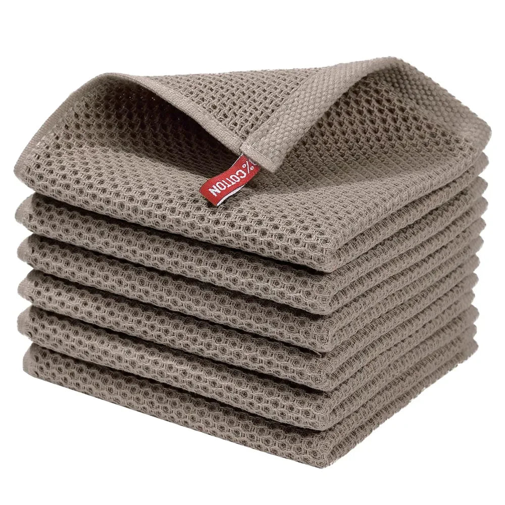 Guizhou Jiangsu Cotton Waffle Dishcloths Absorbent