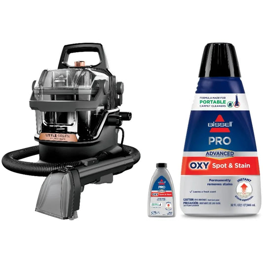 HAOYUNMA Little Green HydroSteam Portable Carpet Cleaner