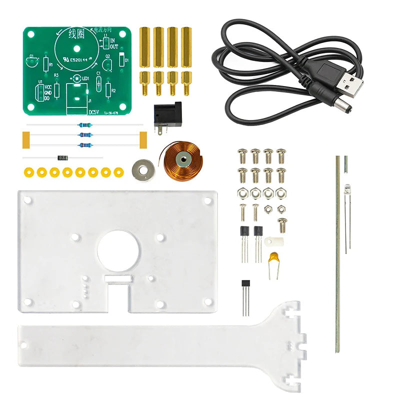 DIY Electromagnetic Swing Induction Kit PCB Teaching