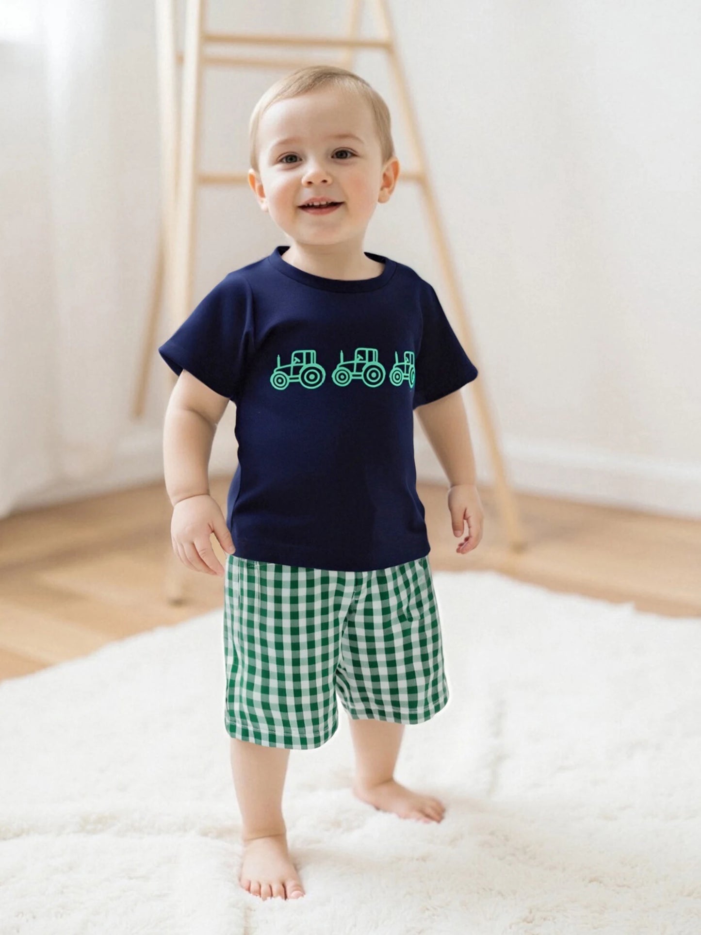 Complete Home And Apparel Dinosaur Print Toddler 2 Pcs Set