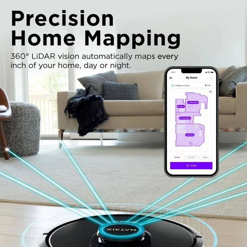 HAOYUNMA Shark Matrix Robot Vacuum AV2310 Mapping Tech