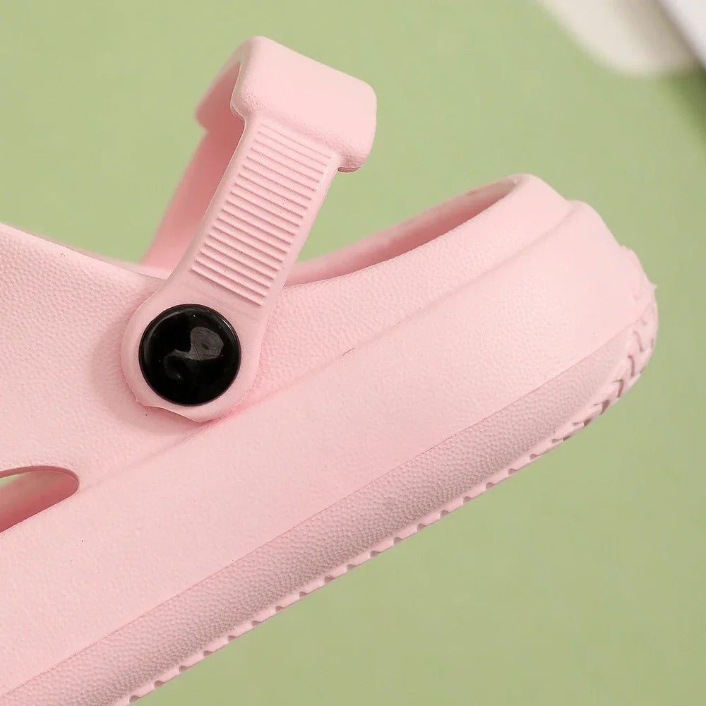 Complete Home Apparel Girls Flower Slippers Fashion Sandals