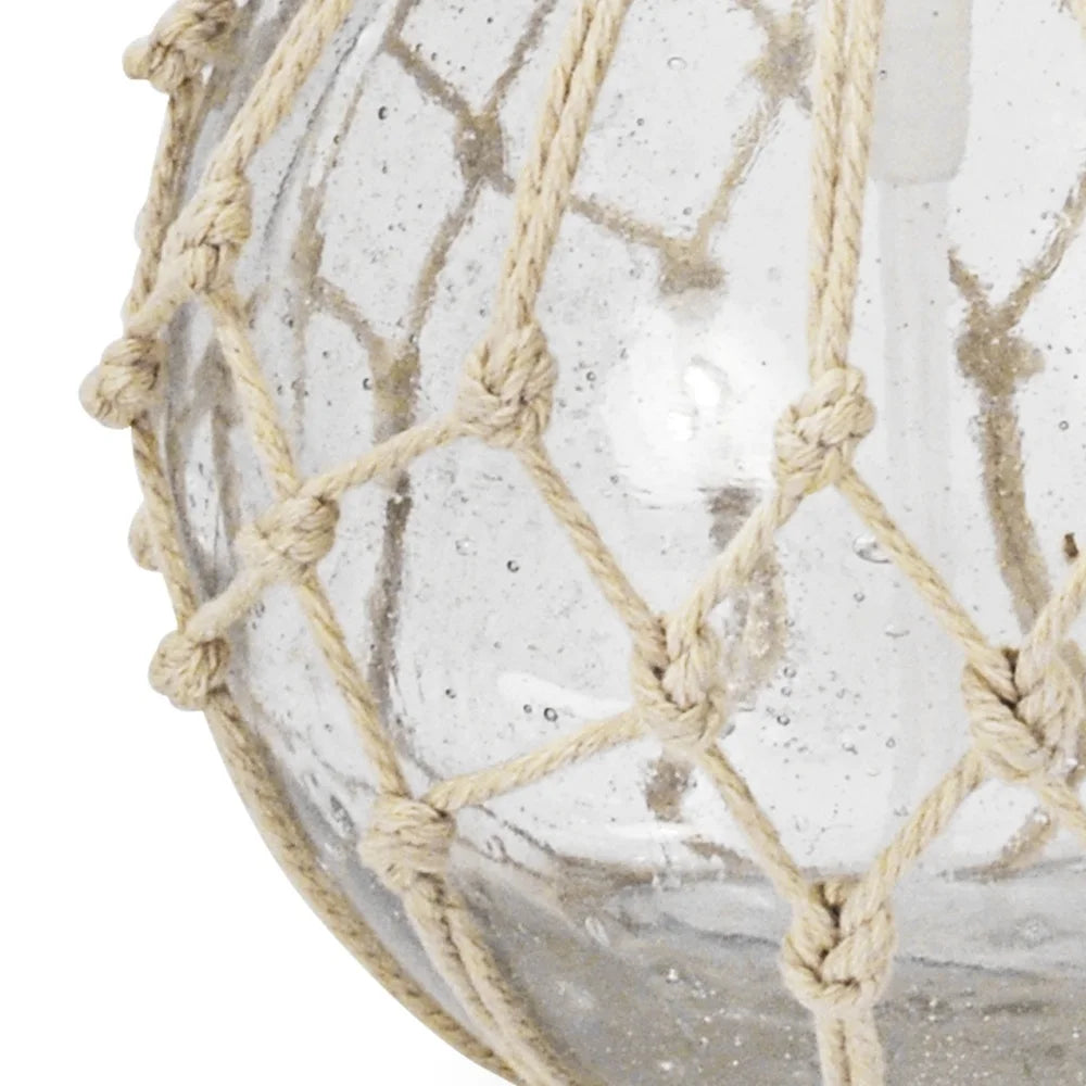 XMSJHign-concerned Nautical Glass Lotion Pump Rope Accent