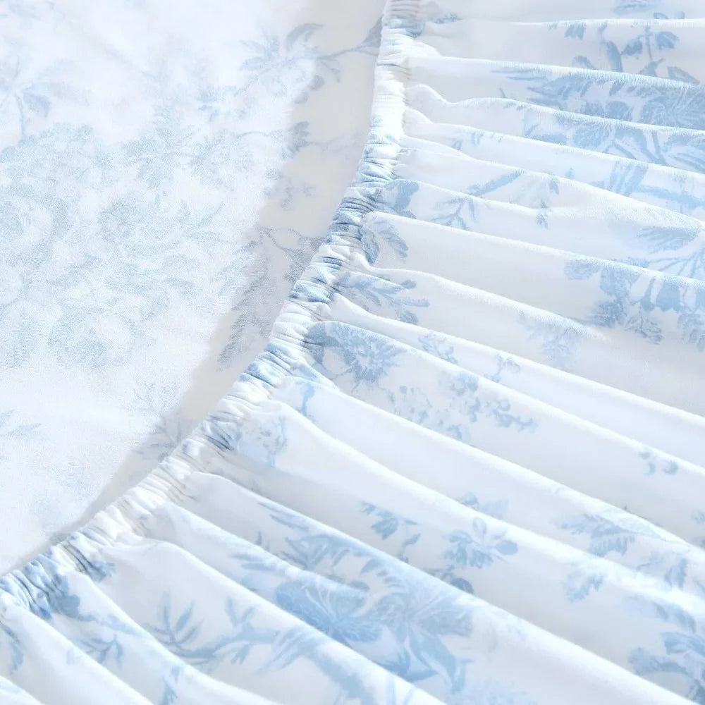 Laura Ashley Cotton Percale Bedding Set With Pillowcase