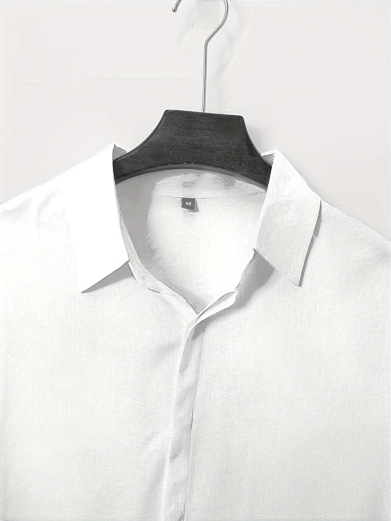 Zhejiang Linen Long Sleeve Shirt For Men Cotton Linen Blend