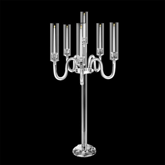 Complete Home And Apparel Acrylic Candle Holder Centerpiece