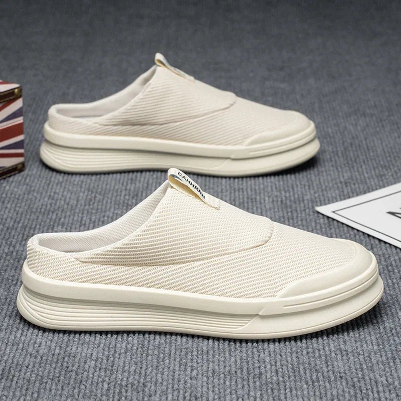 KUCLUTCN Mens Slippers Casual Summer Outdoor Comfort Shoes