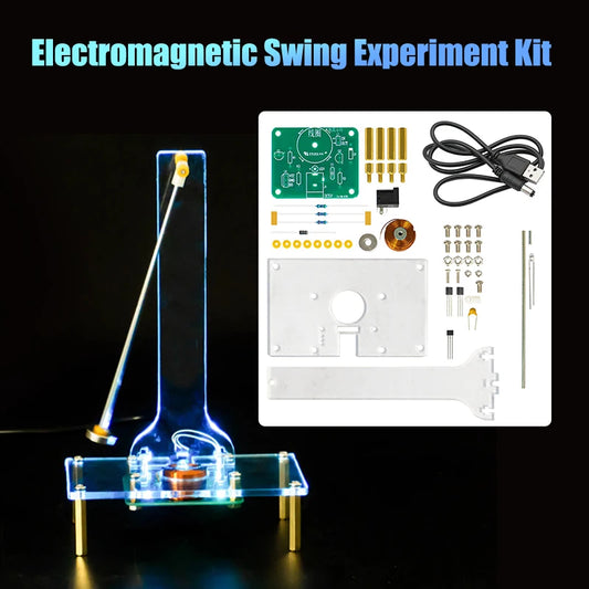 DIY Electromagnetic Swing Induction Kit PCB Teaching