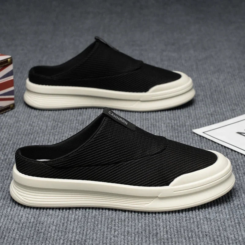 KUCLUTCN Mens Slippers Casual Summer Outdoor Comfort Shoes