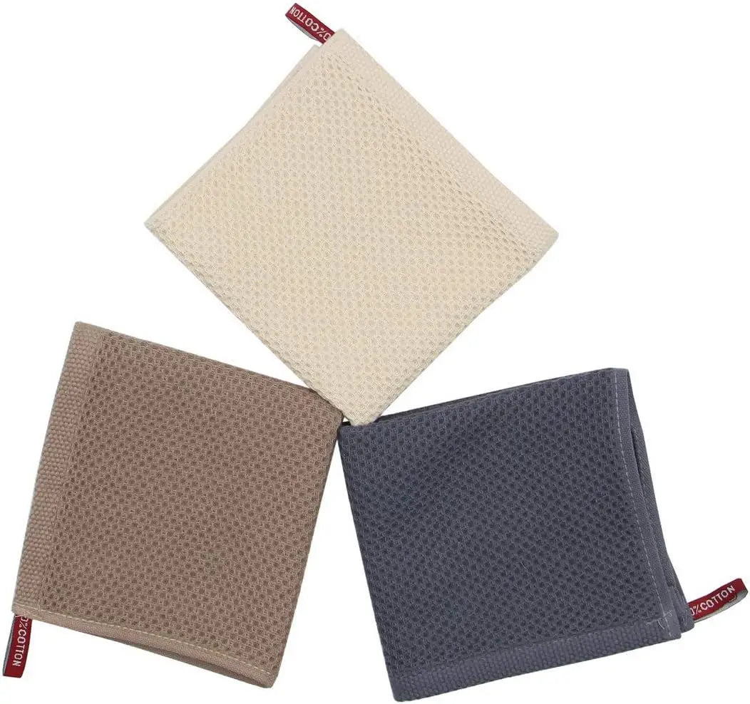 Guizhou Jiangsu Cotton Waffle Dishcloths Absorbent