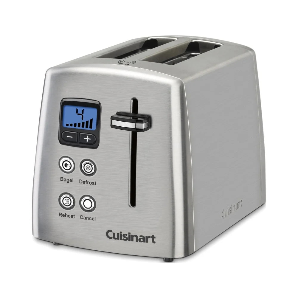 XMSJ Stainless Steel Toaster With LCD Countdown Features
