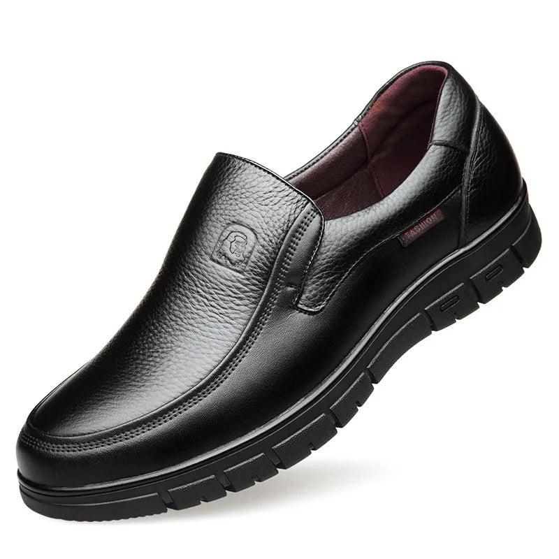 CColinican Leather Handmade Shoes for Men Breathable