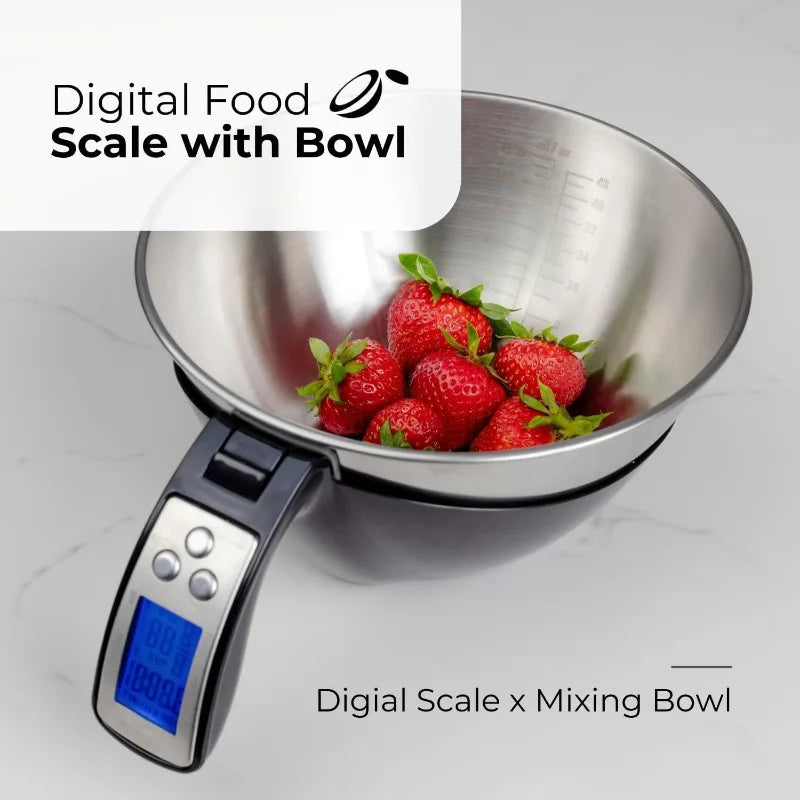 Hign-concerned Digital Kitchen Scale With Removable Bowl