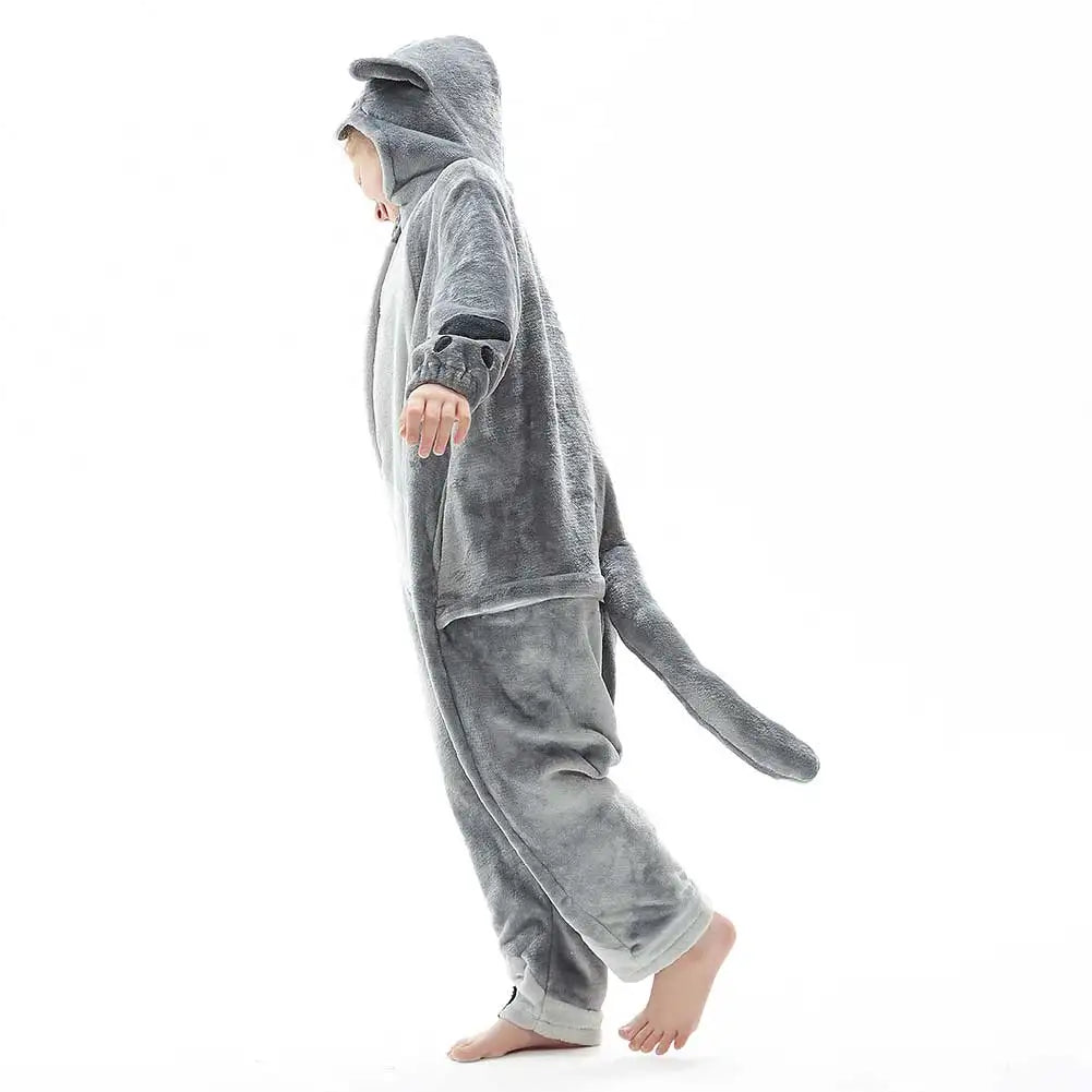 Shanghai Cat Pajamas Onesie For Kids Unisex Halloween