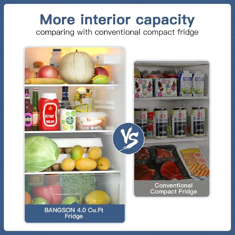 Complete Home Apparel Bangson Mini Refrigerator Freezer
