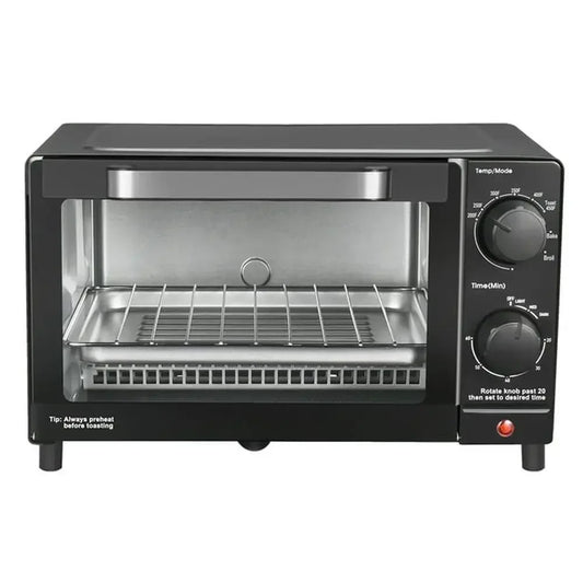 XMSJ 4 Slice Toaster Oven Convection 1050W Mechanical Timer