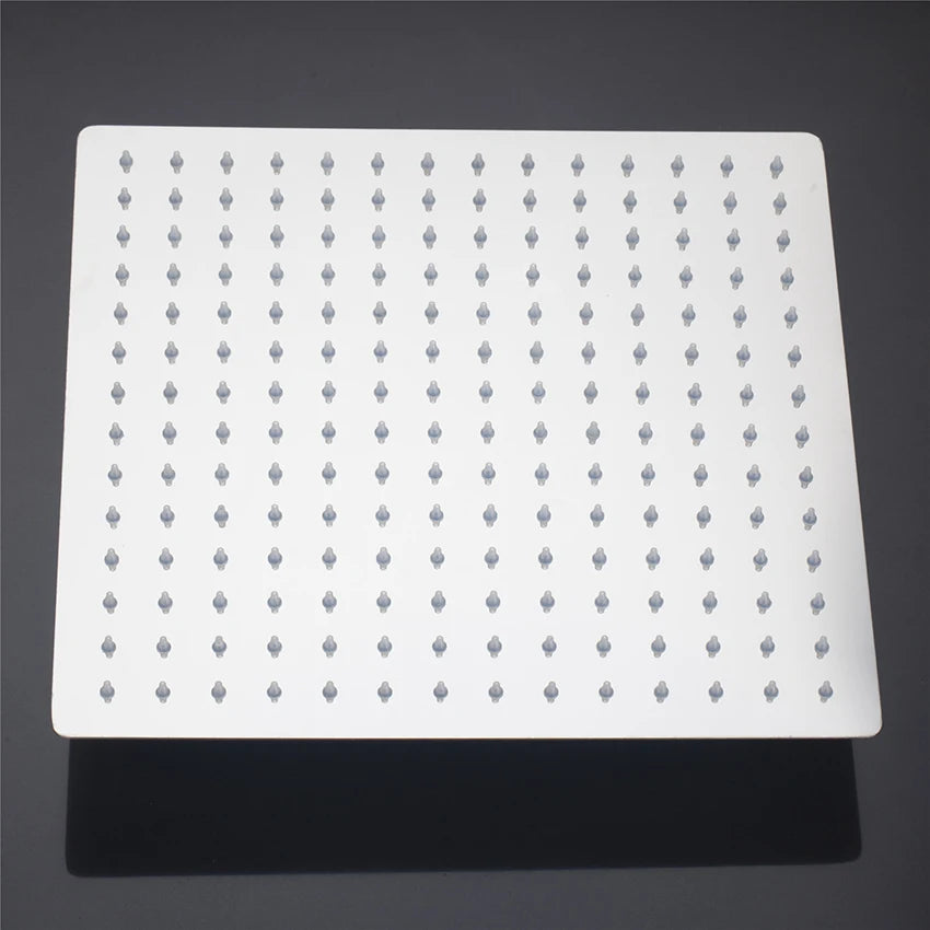 MEKKHALA Kemaidi Rainfall Square Shower Head Stainless Steel