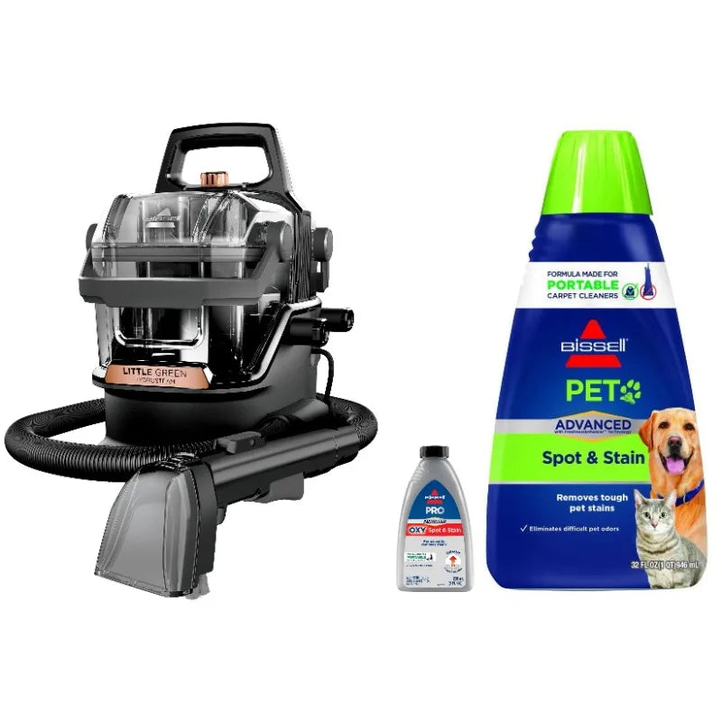 HAOYUNMA Little Green HydroSteam Portable Carpet Cleaner