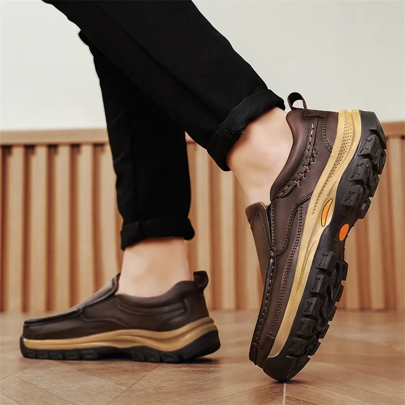 Golden Sapling Men Loafers Casual Shoes Comfort Platform
