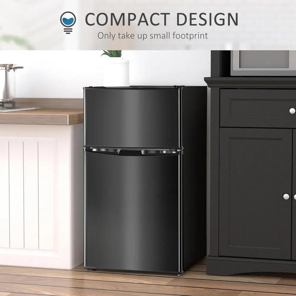 Complete Home and Apparel Mini Fridge With Freezer Shelves