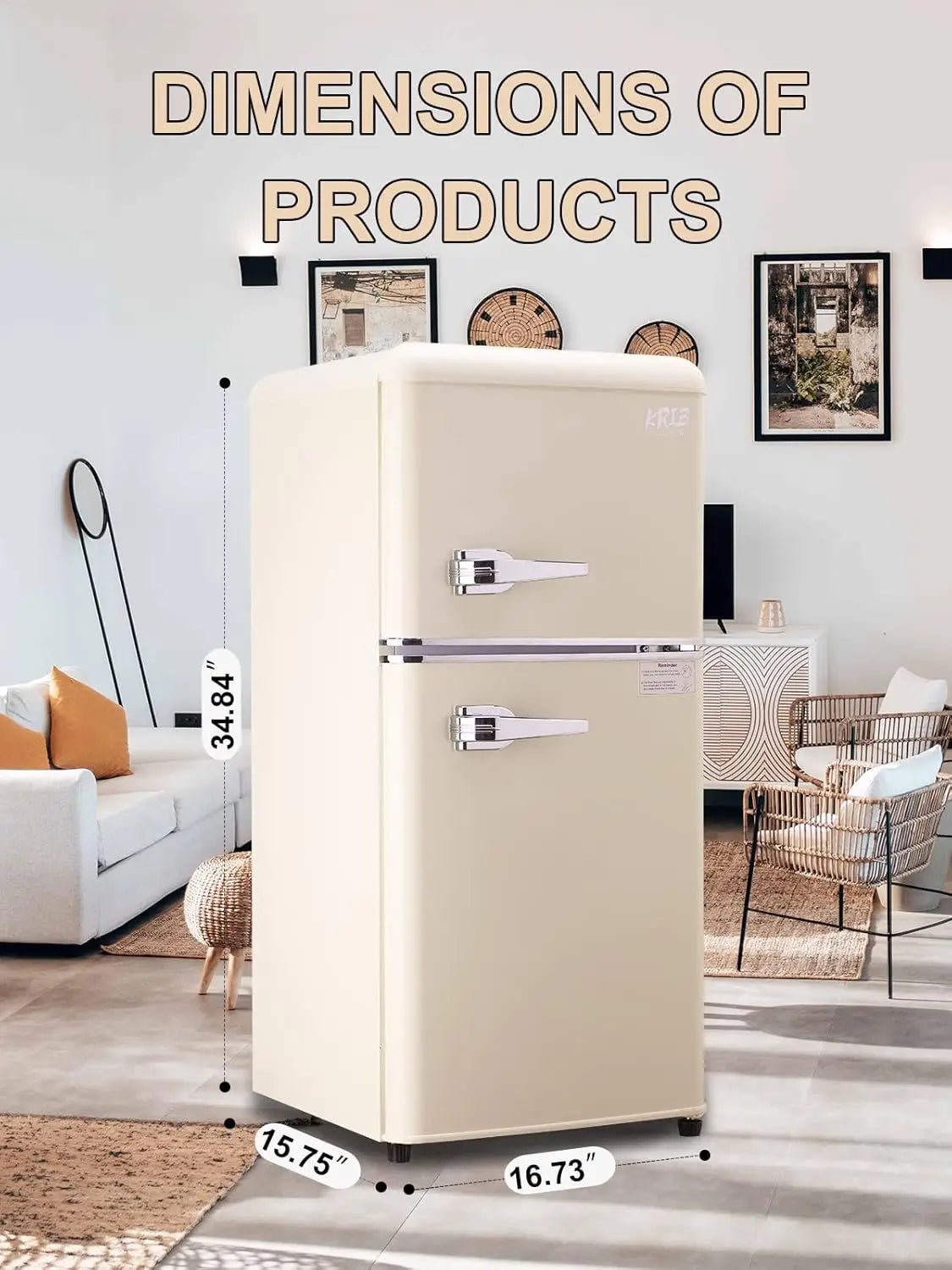 Complete Home And Apparel Krib Bling Compact Refrigerator