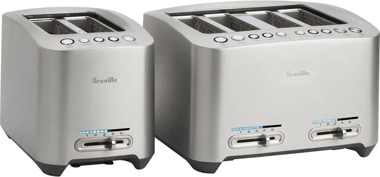 XGJY Die Cast Smart Toaster 2 Slice BTA820XL 900W Compact