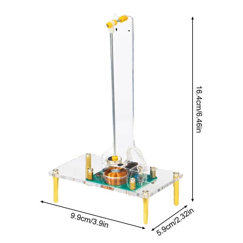 DIY Electromagnetic Swing Induction Kit PCB Teaching