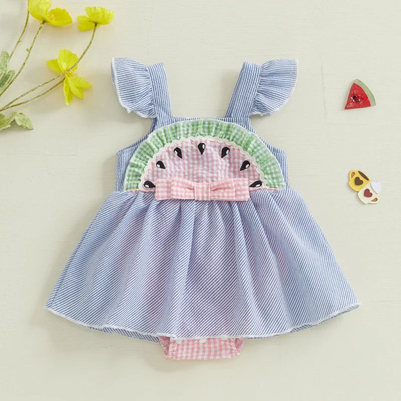 Sunflower Print Ruffle Sleeve Jumpsuit for Toddler Girls
