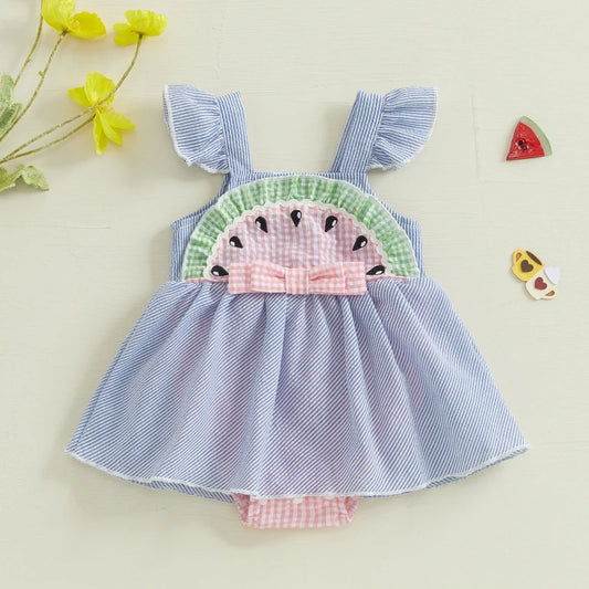Sunflower Print Ruffle Sleeve Jumpsuit for Toddler Girls
