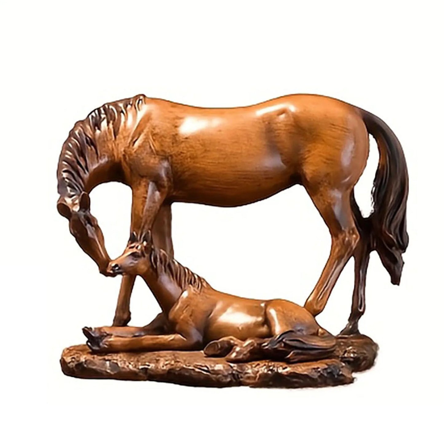 Complete Home And Apparel Elegant Resin Deer Figurine