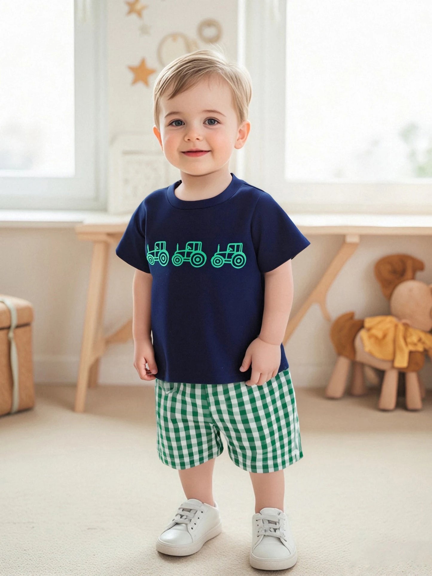 Complete Home And Apparel Dinosaur Print Toddler 2 Pcs Set