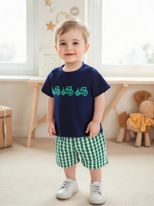 Complete Home And Apparel Dinosaur Print Toddler 2 Pcs Set