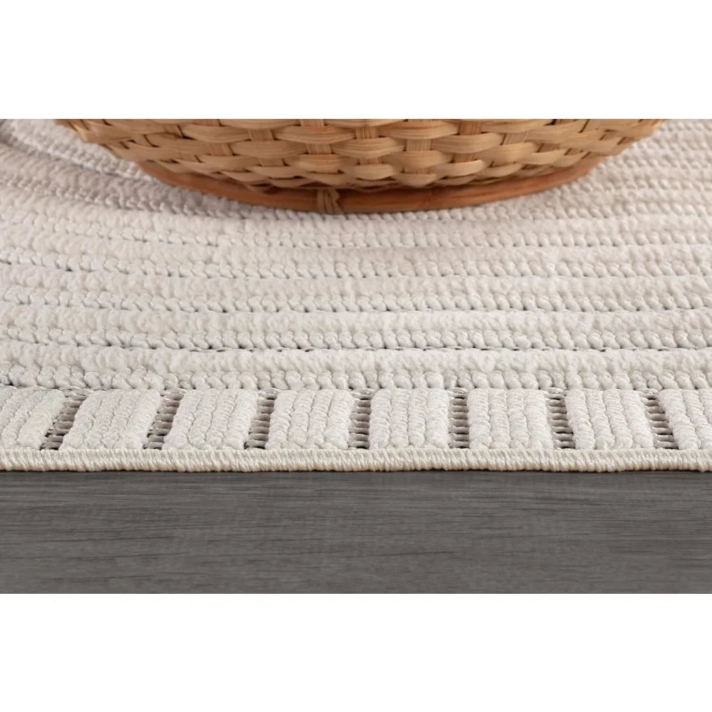 Hign Concerned Modern Rug Luxury Swirl Curved Area Rug